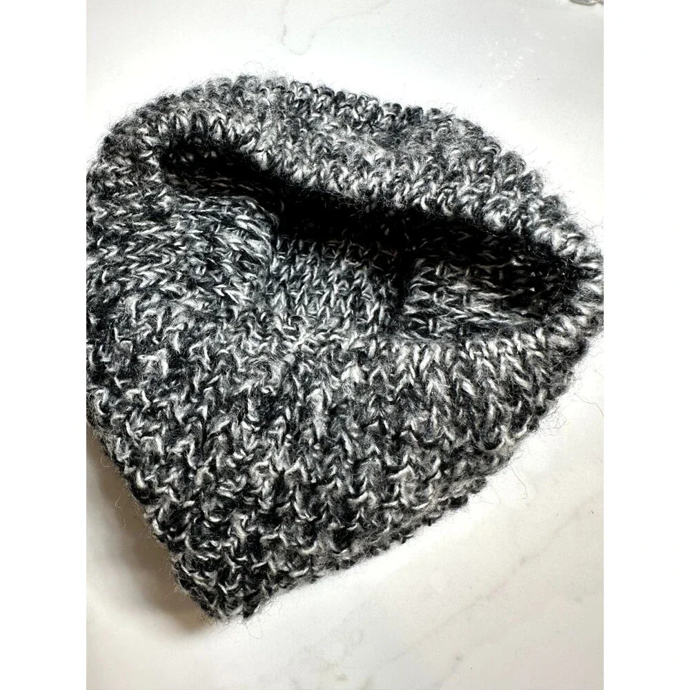 Garage Black and Gray Knit Beanie Duo